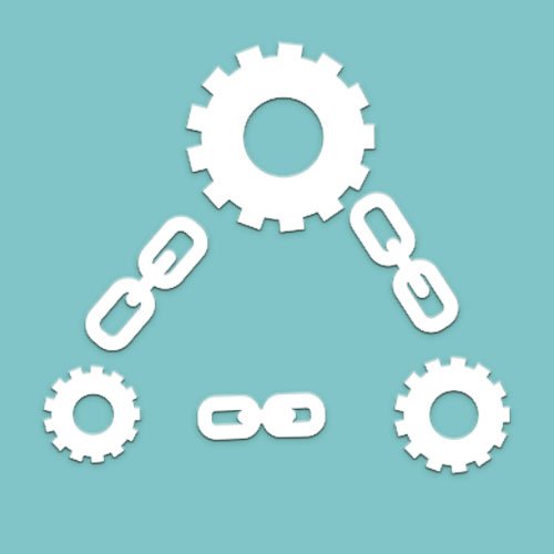Supply chain icon